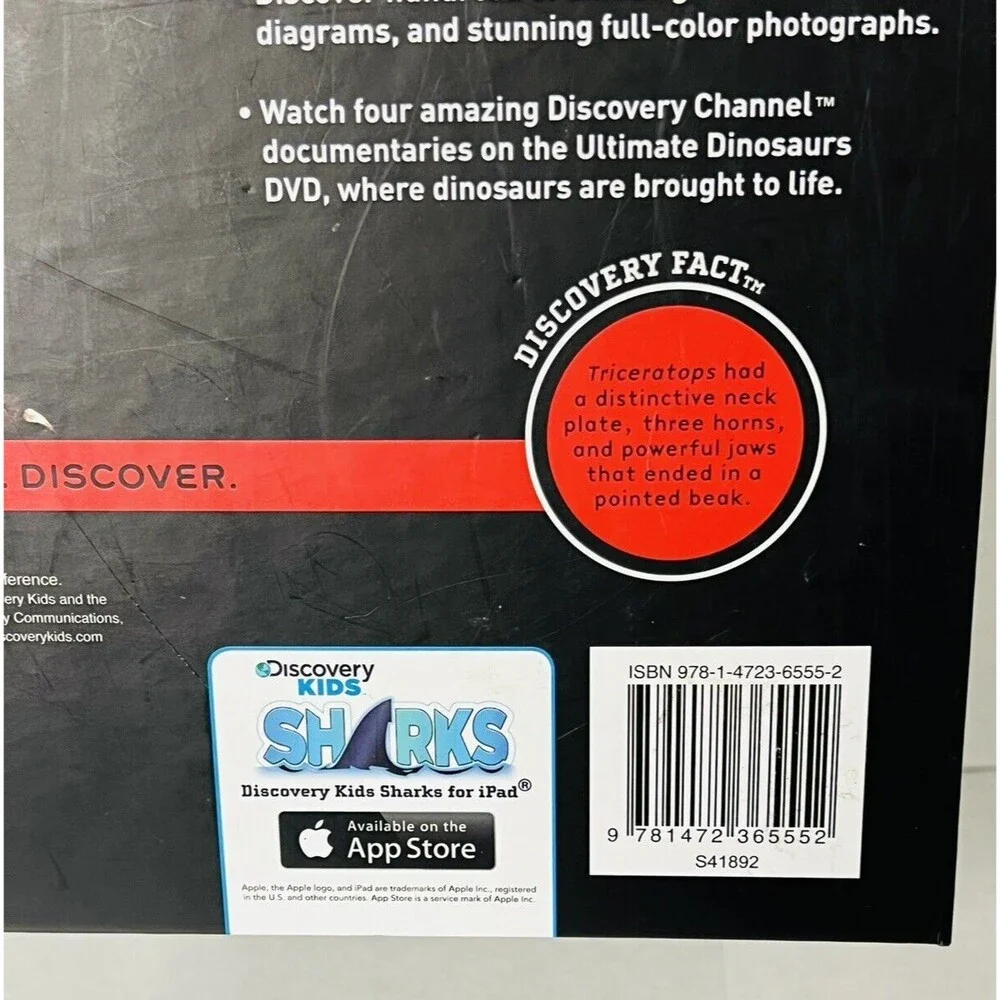 Ultimate Dinosaurs Encyclopedia w/DVD (Discovery Kids) (Discovery Book + DVD...